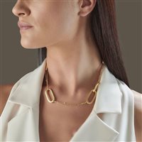 Necklace Aquaforte Woman Ovali Chic in Silver H4184820 - H4184820